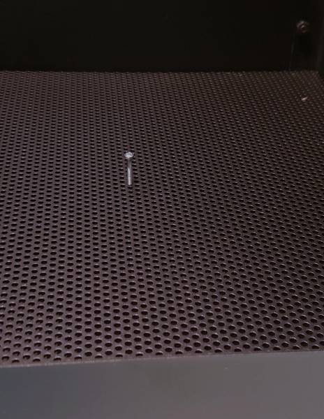 Grille à poussières pour Granulesbox avec vis 