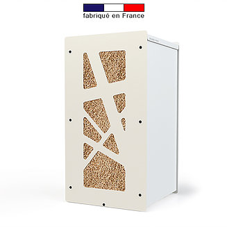 Granulebox Archi Blanche 55kg Granules au Poêle 2